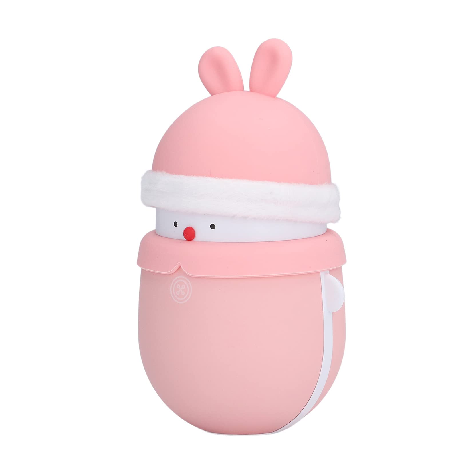 Lindo Calentador de Manos con Forma de Conejo con Dos Configuraciones de Temperatura: Pequeño Calentador de Manos Portátil y Cargador de Teléfono para Uso Mientras Viaja