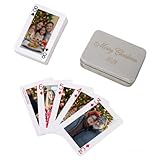 LongGenius Cartes à jouer personnalisées avec photos, jeu de cartes...