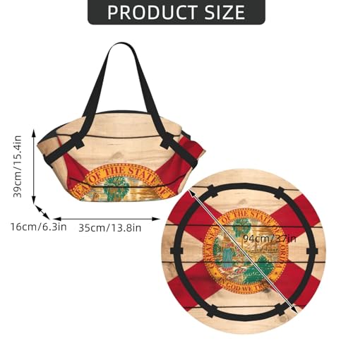 Sac de camping pliable multi-usage avec tapis de sol floride - 4