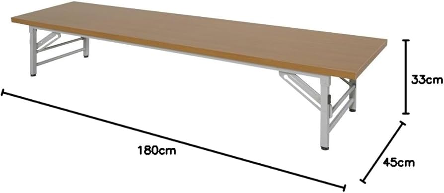 座卓テーブル OMT-L1845 W1800×D450×H330 ① Y1880 座卓テーブル OMT-