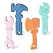 TYRY.HU Mordedor para Bebé Silicona Juguetes de Dentición para Masticar sin BPA para 3 Meses Niños y Niñas(B)