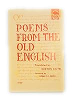 Poems from the Old English 0803201508 Book Cover