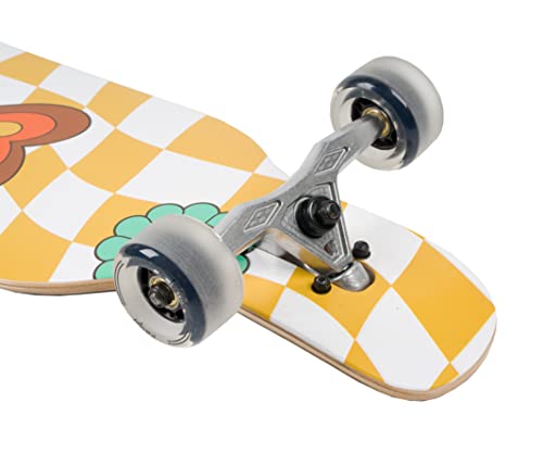 Amrgot 42 Inches Complete Longborads Drop Through Deck Concave Cruise Professional Longboards (Good Vibe) #TOP2