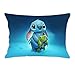 Lilo Stitch Custom Zippered Pillow Cases Soft Confortable 20x30 (Twin Sides)