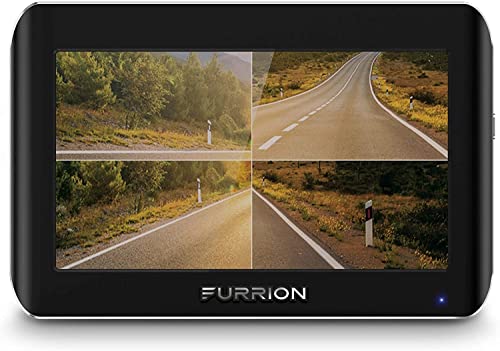 Image of Furrion Vision S Wireless RV Backup Camera System with 5-Inch Monitor, 1 Rear Sharkfin, Infrared Night Vision, Wide-Angle View, Hi-Res, IP65 Waterproof, Motion Detection, Microphone - FOS05TASF