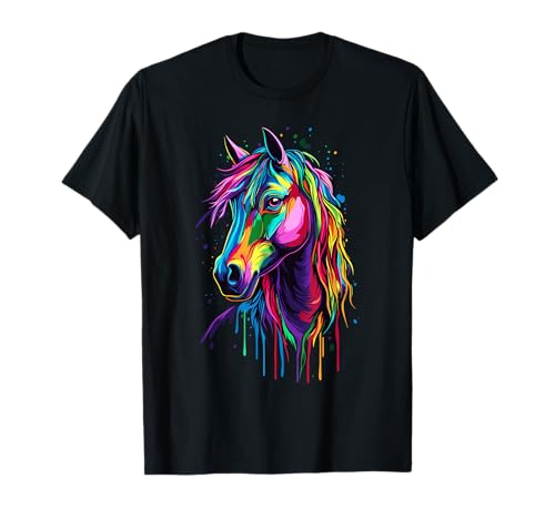 Pop Art - cheval coloré T-Shirt