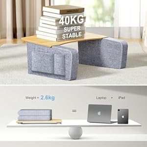 Tv tray for eating on couch with tablet and phone slot bed table tray for eating and laptop with arm rests working writing in bed couch floor  urban country home decor