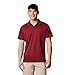 Columbia Men's Utilizer Short Sleeve Polo, Red Jasper, X-Large