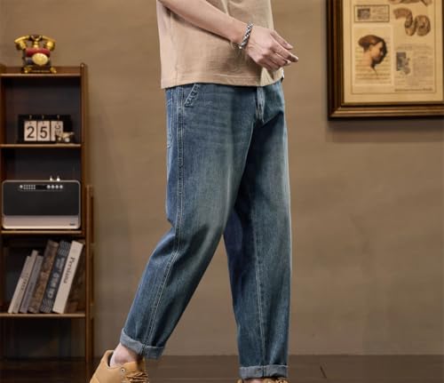 Men's 2025 Trending Jeans, Premium Comfort, Elastic Slim & Loose, Soft Skin-Friendly Fabric4