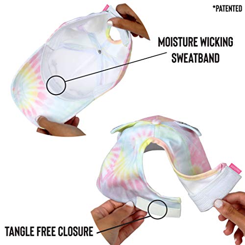 Ponyflo Kids Tie Dye Cat Face with Ears3