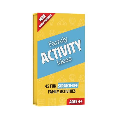 Love The City Family Activity Ideas | 45 Family Game Night Scratch-Off Experiences | QR Code on Each Card for More Family Date Night Fun | Family Game Night Done Differently