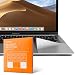 UPPERCASE Premium Palm Rest Protector Skin Cover Set for MacBook (MacBook Air 13" (2018+), Space Gray)