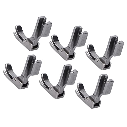 6 piezas pie prensatelas para cremallera acero inoxidable miniatura 7