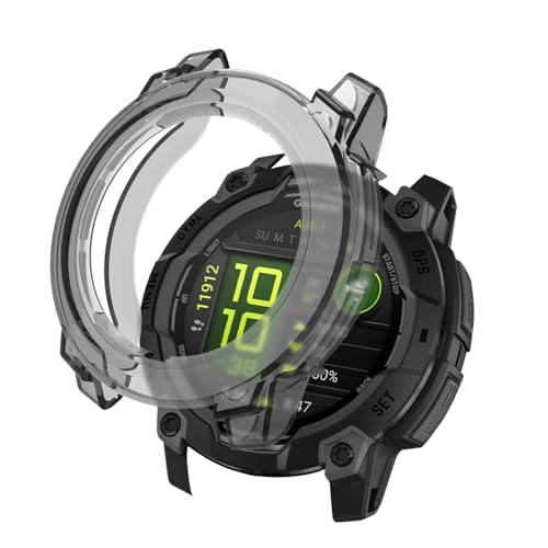 For K[~(GARMIN) Instinct 3 Dual Power 45mm P[X TPU Jo[ YANMONGI یP[X ϏՌ Sʕی Ռz ȈՒE y ϋv یJo[ K[~(GARMIN) Instinct 3 