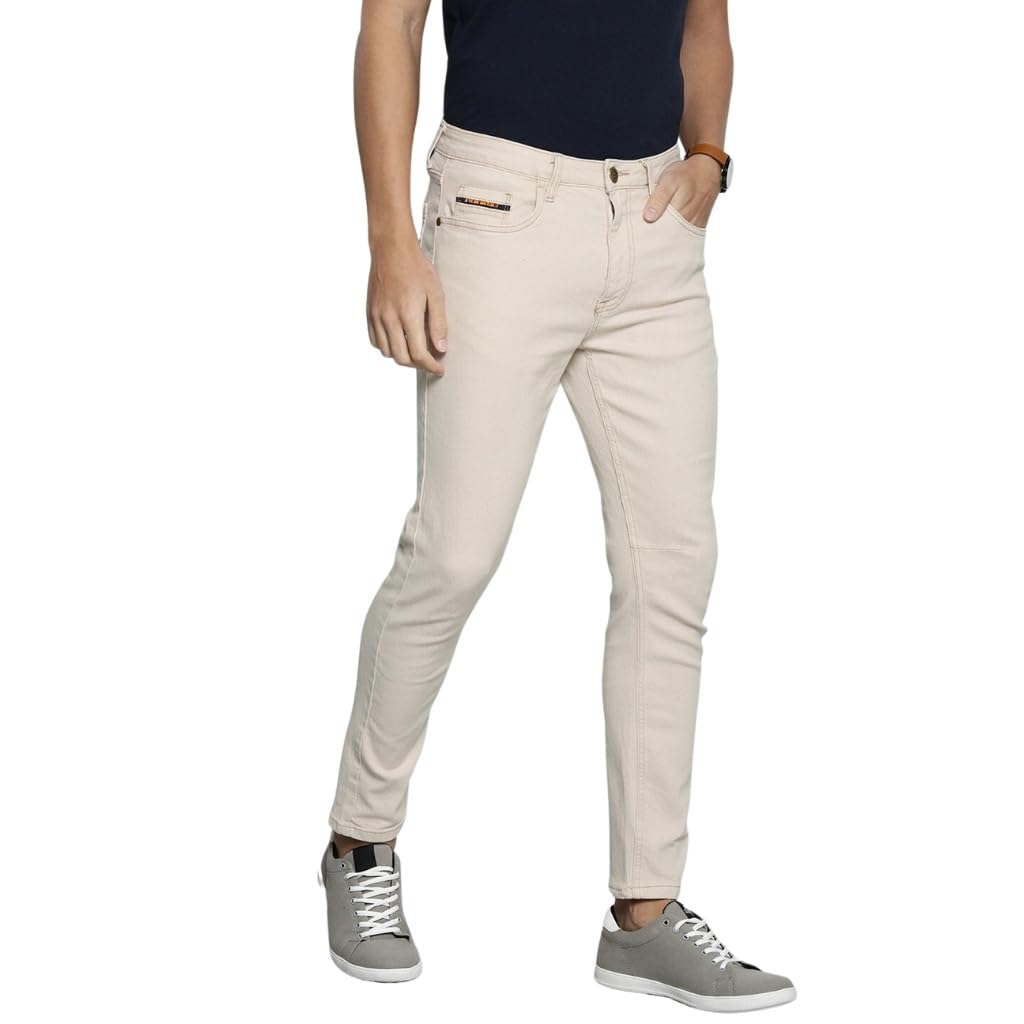 The Indian Garage Co Men Carrot Fit Solid Mid-Rise Stretchable Jeans - Review, Price and Buying Guide
