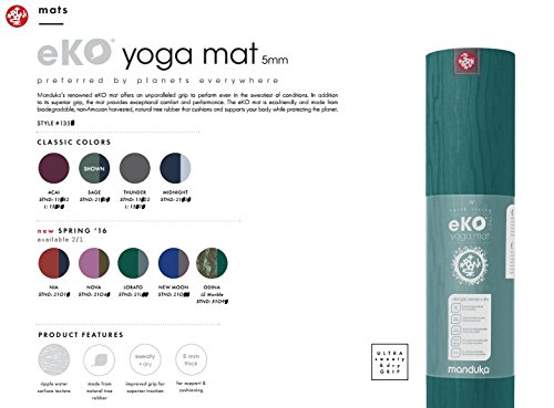 【並行輸入】 Manduka マンドゥカ eKO Mat 5mm Amazon | マンドゥカ(Manduka) ヨガマット 5mm eKO エコ