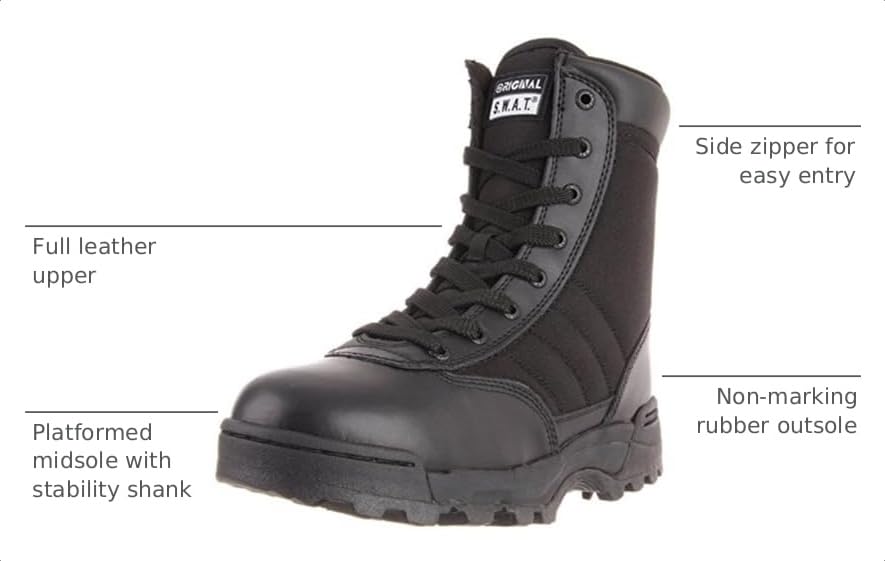 Image of Original S.W.A.T. Classic 9 inch Side Zip