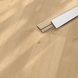 LaminatDEPOT I PVC Bodenbelag + kostenlose Trittschalldämmung & Fußleiste I Rigid-Vinyl Montreal Oak Natur 5mm Holzoptik Eiche I Klick Vinylboden wasserfest Langdiele Fußbodenheizung geeignet 2,235 m²