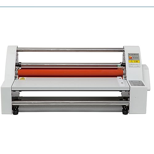 IYUESQ Plastificadora térmica en Caliente y en frío para Papel A3/A4, con Cuatro Rodillos para plastificar a Doble Cara, Ideal para Uso doméstico y de Oficina.