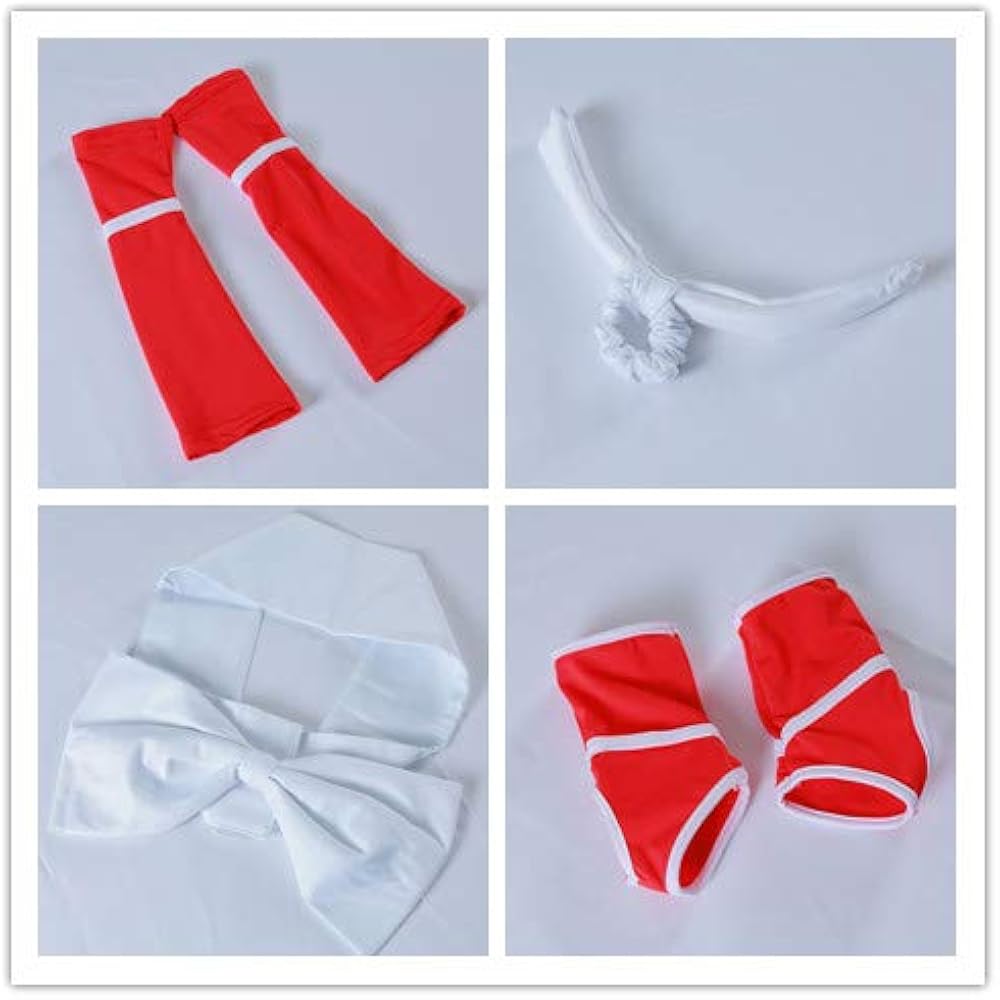 Amazon.com: ZNZXYCOS Adult Anime Game Cosplay Red Dress Women's