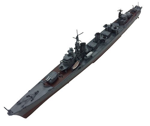 フジミ模型 1/350 艦NEXT 日本海軍駆逐艦 島風 色分け済み プラモデル