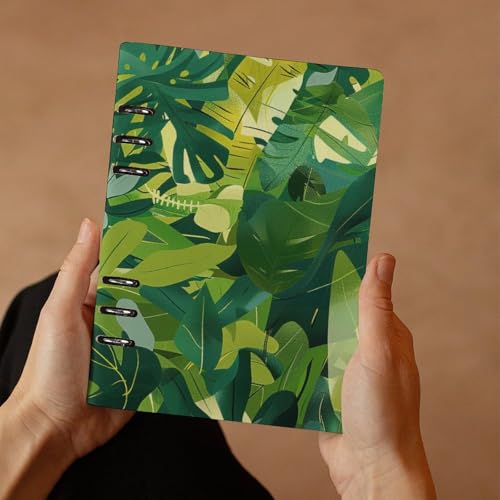 Carnet A5 rechargeable Airy vert menthe pour notes de réunion et planificateur