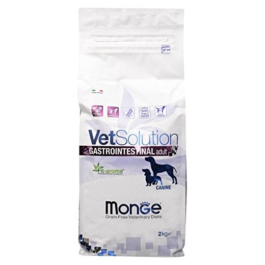 Monge Vetsolution Cane Gastrointestinal kg. 2 Cibo per Cani