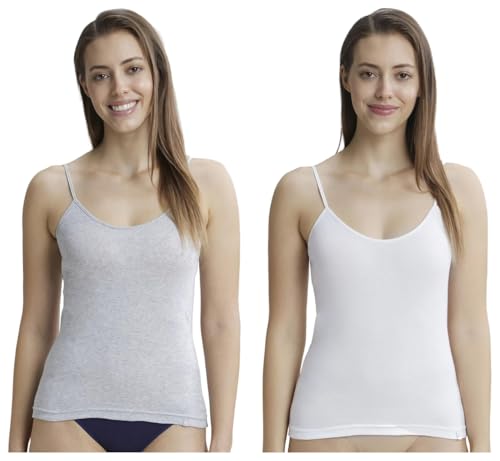 Image of Jockey Women's Cotton Regular Fit Spaghetti Top