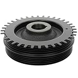 OCPTY Harmonic Balancer Crankshaft Belt Drive Pulley Fits 1995-2002 for Mazda 626 1999-2003 for...