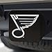 FANMATS 21009 St. Louis Blues Black Metal Hitch Cover with Metal Chrome 3D Emblem