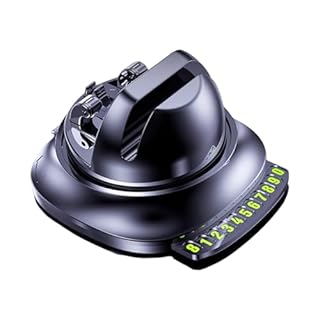 Porte-Téléphone Pour Voiture - Support Automobile Rotatif À 360 Degrés | Support De Tableau De Bord Pour Téléphone Avec De Stationnement,Pour Voyages Routiers GPS Direction Contrôle Musique Streaming