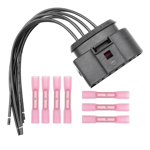 MDEOOSKY Headlamp Pigtail Connector Replacement for Kenworth T680, T680 Headlight Wiring Connector & Harness Adapter - High Temp Resistance