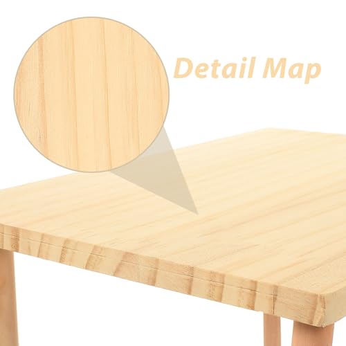 Décoration en bois de qualité supérieure pour cage de petits animaux - 7