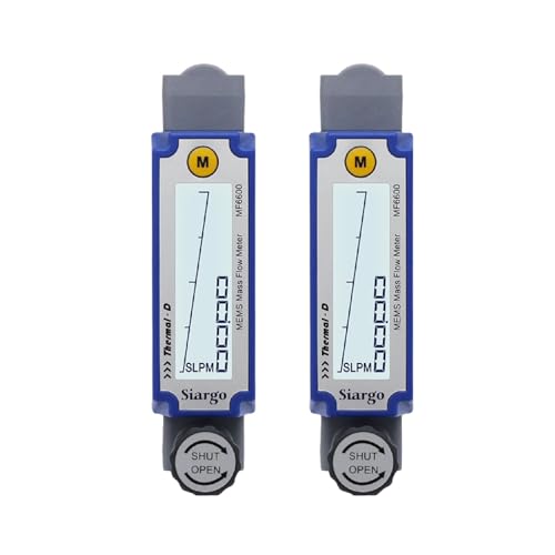 Medidor de flujo de gas MEMS digital con pantalla LCD y alta precision 7