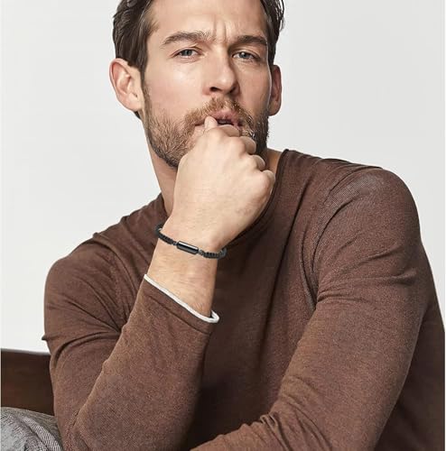 Hearbeingt Cremation Urn Bracelet for Ashes Adjustable Rope Cylinder Urn Bracelet Bangle for Ashes for Men Women Stainless Steel Memorial Keepsake Bracelet Jewelry4