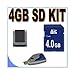 4GB SD/HC Memory Card Secure Digital BigVALUEInc Accessory Saver Bundle for Pentax Cameras