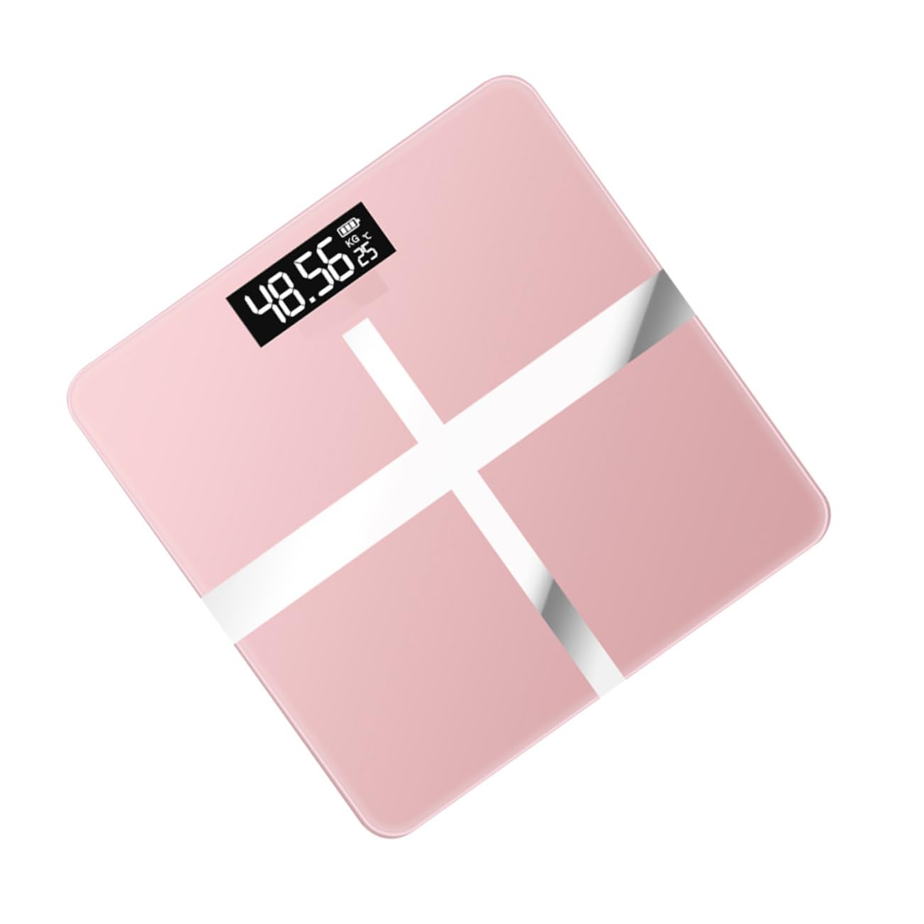 PACKOVE 1Pc USB Charging Digital Body Weight Scale Durable Home Scale for Accurate Weight Measurement Stylish Design Energy Saving Toughened for Daily Use