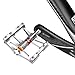 ROCKBROS 4 Bearings Mountain Bike Pedals MTB Padals Platform Flat Bike Pedals Aluminum Alloy 9/16