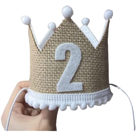 Birthday Cap for Babies 2 Year