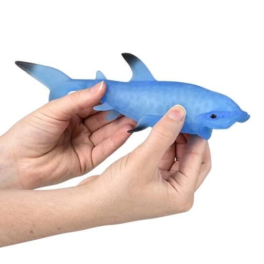Squeezy Bead Stretch Squishy Hammer Head Shark 3 Pack - Sensory