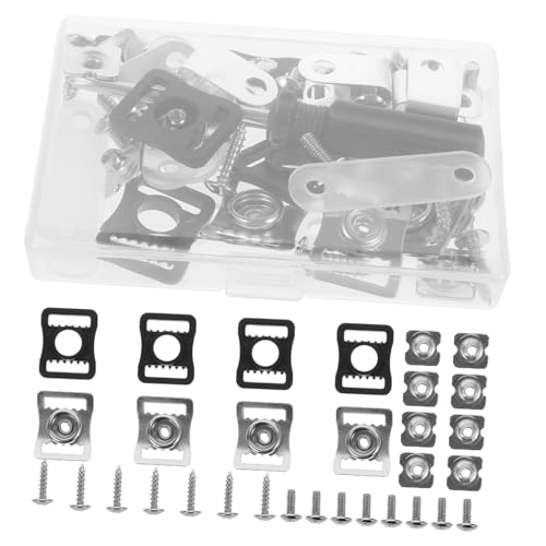 SUPVOX Sports Helmet Buckle Kit Helmet Repair Hardware for Football Hockey Ice Hockey Baseball Goalkeeper Neck Protector