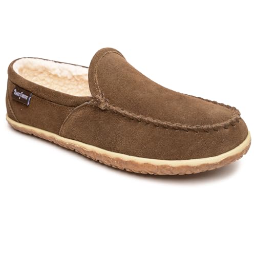 Mocassins Tilden Autumn Brown Minnetonka : semelle antidérapante et doublure chaude 7 W