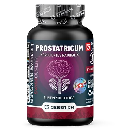 Prostatricum – Suplemento para la Próstata y la Salud Urinaria – 30 Cápsulas – con Serenoa...