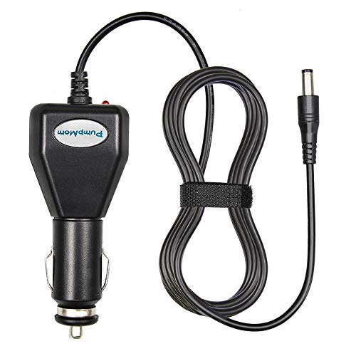 PumpMom 12 Volt Car Adapter for Motif Luna Breast Pumps, Replacement Vehicle Lighter Power Adapter Charger for Motif Luna(8 Ft Long Cord)Â 
