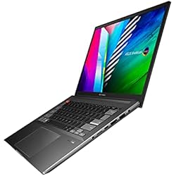 Asus VivoBook Pro 14X OLED M7400QC-KM018 - Portátil 14´´ WQXGA (Ryzen 7 5800H, 16GB RAM, 512GB SSD, GeForce RTX 3050 4GB, Sin Sistema Operativo) Color Negro - Teclado QWERTY español