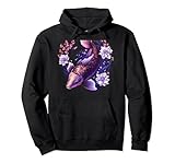 japanese vaporwave koi carp fish aesthetic retro felpa con cappuccio