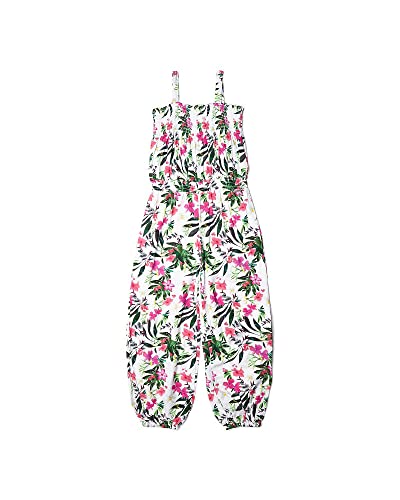 Combinaison longue fille Guess en tissu fluide et fleuri respirant