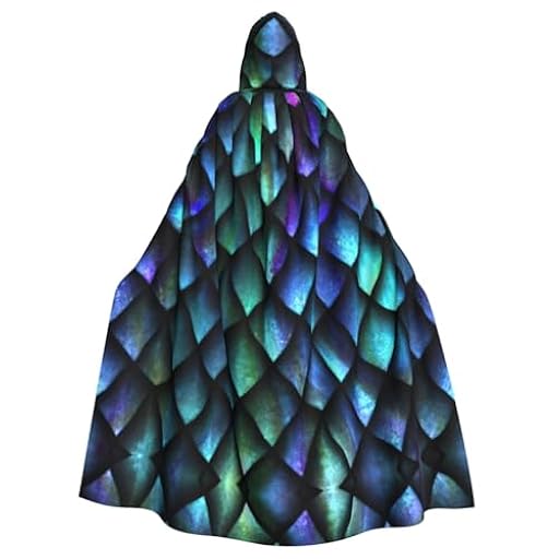 Capa con capucha con estampado de escamas de dragón mágico en 3D, para Halloween, cosplay, carnaval, fiesta temática | Ya disponible en tu tienda friki favorita! En mundofriki.es! Capa con capucha con estampado de escamas de dragón mágico en 3D, para Halloween, cosplay, carnaval, fiesta temática | Ya disponible en tu tienda friki favorita! En mundofriki.es!
