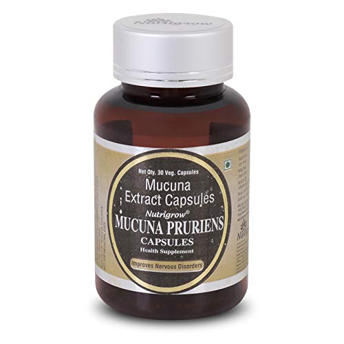 Mucuna Pruriens Extract Capsules 400mg(30 Capsule,Pack Of 1)