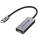 Cable Matters 48Gbps USB C auf HDMI 2.1 Adapter (USB C HDMI Adapter) fu00fcr 4K 120Hz und 8K 60Hz HDR - Thunderbolt 3, USB4, Thunderbolt 4 Port kompatibel-Maximale Auflu00f6sung auf jedem Mac betru00e4gt 4K 60Hz